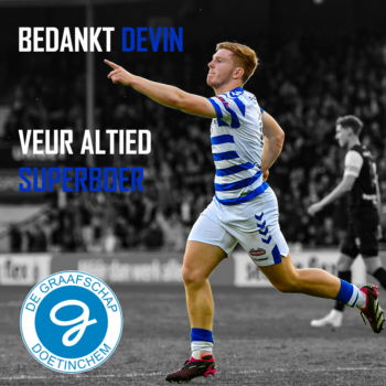 Devin Haen verlaat De Graafschap en kiest voor het avontuur in Rotterdam